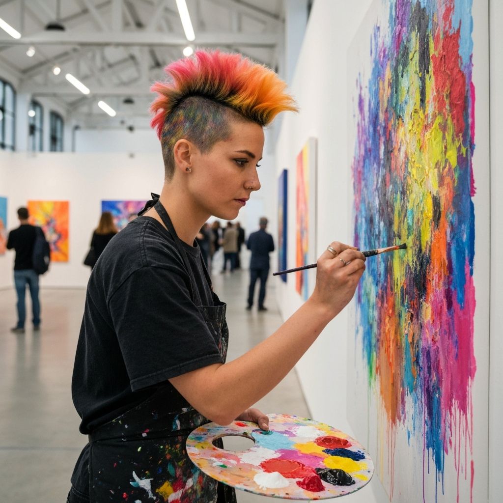 Artists looking to have their work noticed and in the news