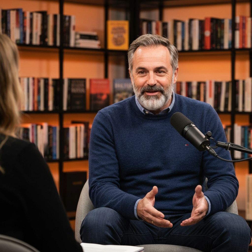 New authors looking to have their book on podcasts