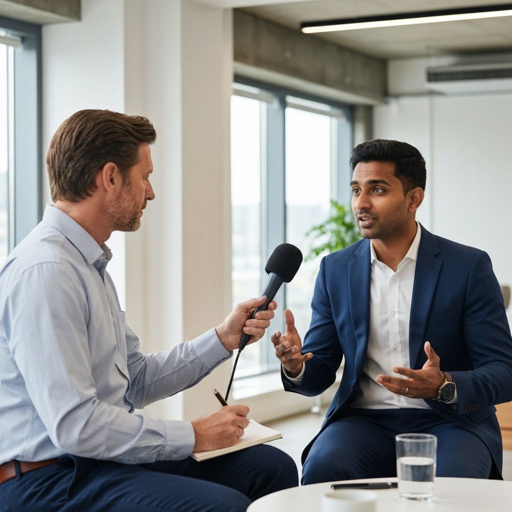 Journalists seeking to interview entrepreneurs in niche topics